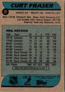 1986 Topps Curt Fraser