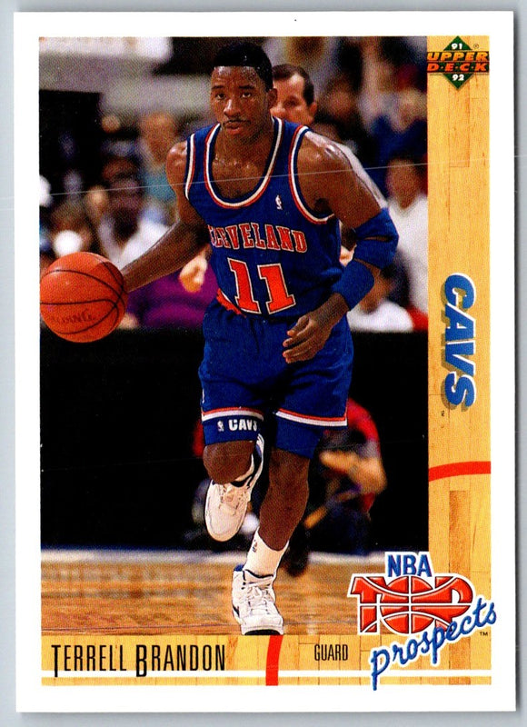 1991 Upper Deck Terrell Brandon #441