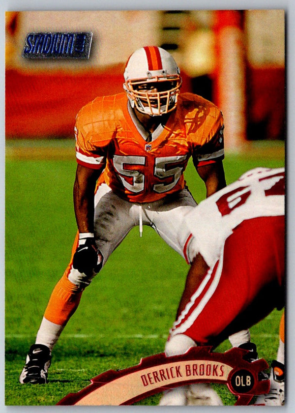 1997 Stadium Club Derrick Brooks #155