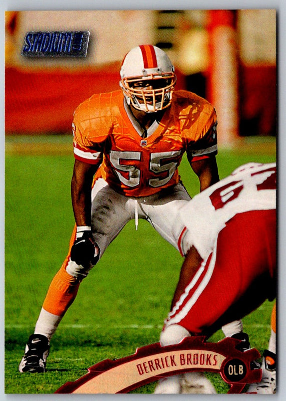 1997 Stadium Club Derrick Brooks #155