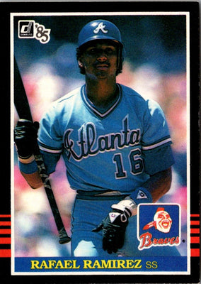 1985 Donruss Rafael Ramirez #141