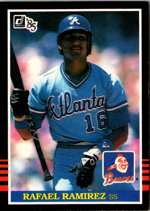 1985 Donruss Rafael Ramirez #141