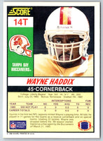 1990 Score Supplemental Wayne Haddix #14T Rookie
