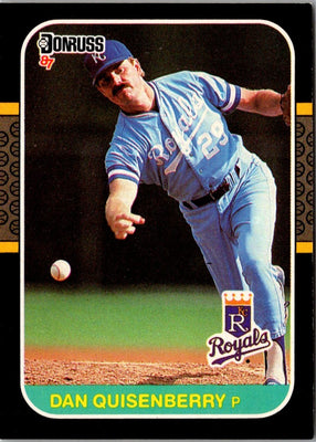 1987 Donruss Dan Quisenberry #177