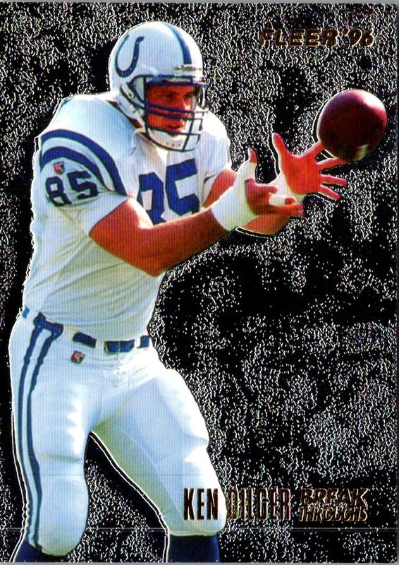 1996 Fleer Breakthroughs Ken Dilger #8