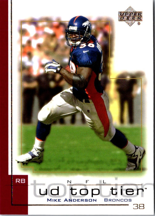 2001 Upper Deck Top Tier Mike Anderson #53