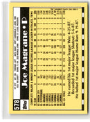 1990 Topps Tiffany Joe Magrane