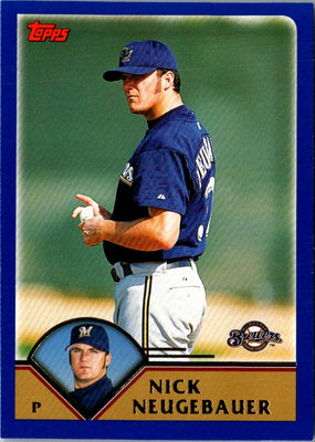 2003 Topps Nick Neugebauer #25