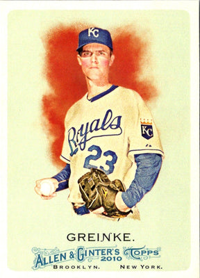2010 Topps Allen & Ginter Zack Greinke #262