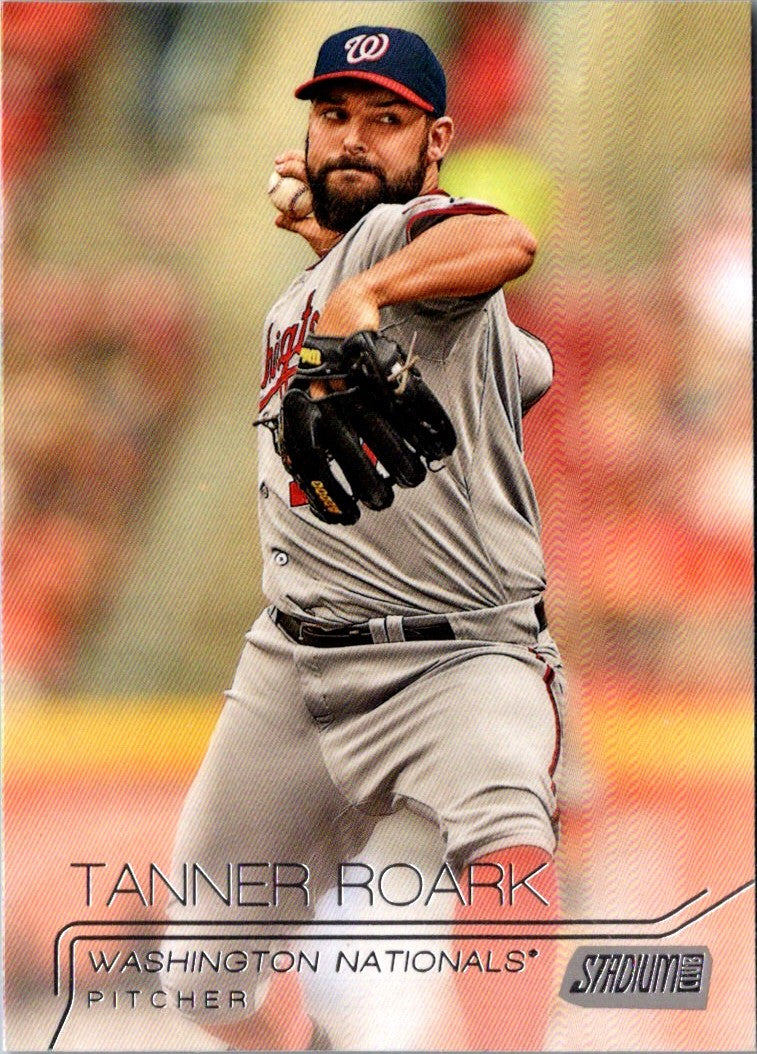 2015 Stadium Club Tanner Roark