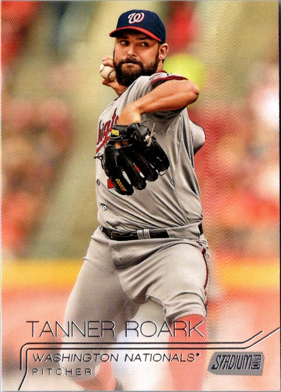 2015 Stadium Club Tanner Roark #222
