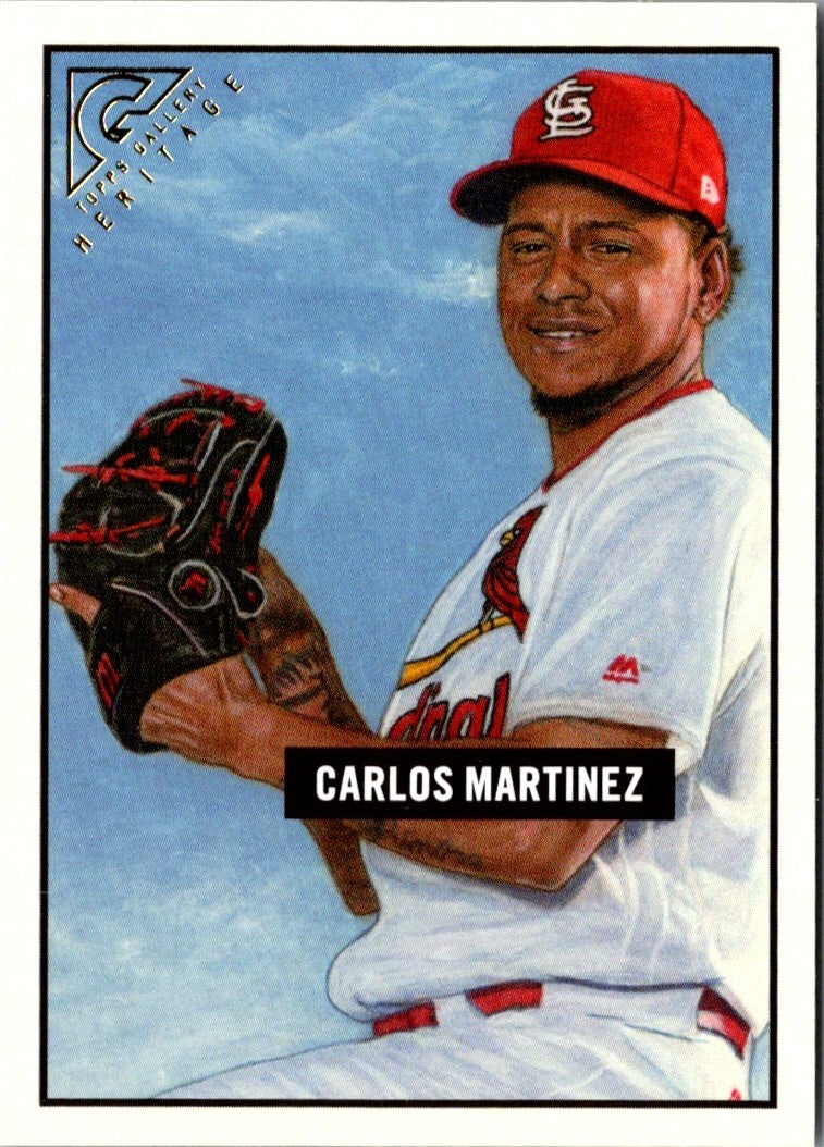 2017 Topps Gallery Heritage Carlos Martinez