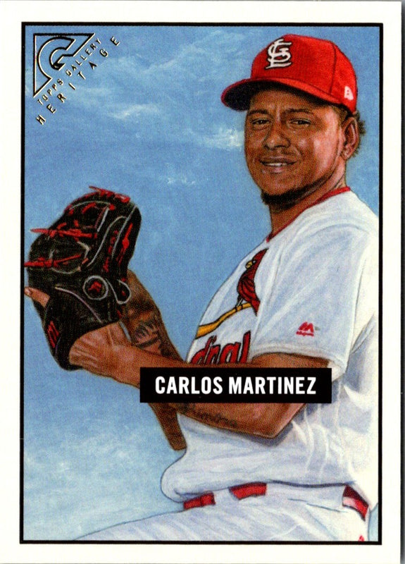 2017 Topps Gallery Heritage Carlos Martinez #7