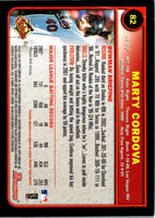 2003 Bowman Marty Cordova #82