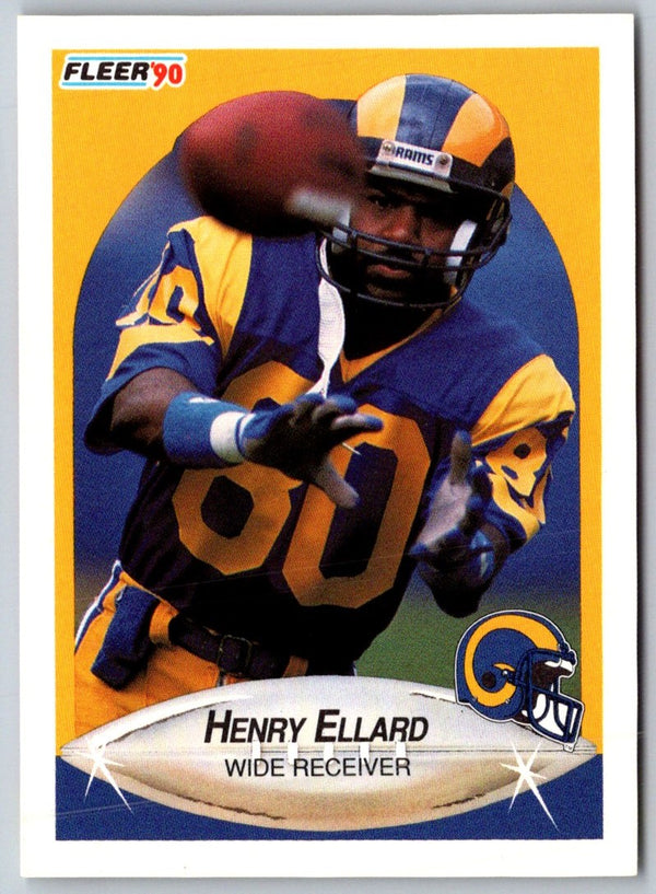 1990 Fleer Henry Ellard #35
