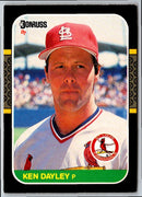 1986 Donruss Ken Dayley