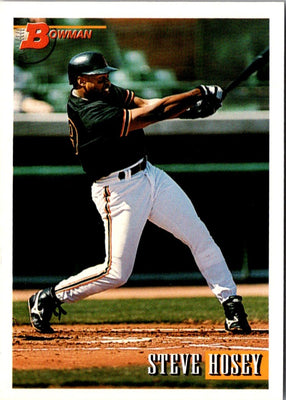 1993 Bowman Steve Hosey #492