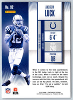 2016 Panini Contenders Andrew Luck #92