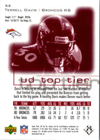 2001 Upper Deck Terrell Davis #52