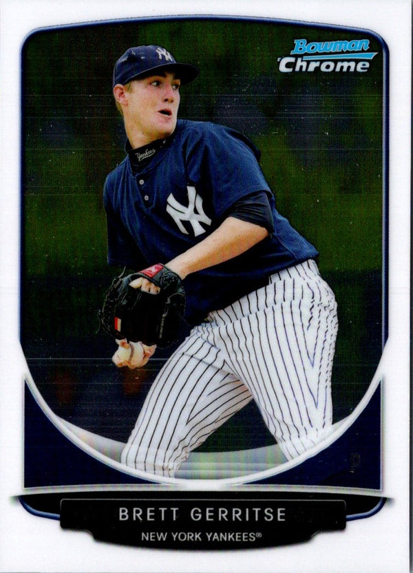 2013 Bowman Chrome Prospects Brett Gerritse #BCP39