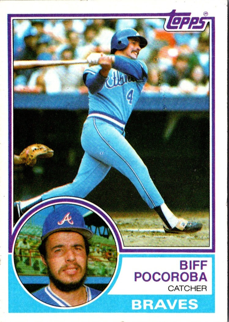 1983 Topps Biff Pocoroba