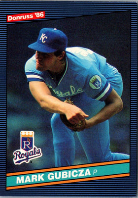 1986 Donruss Mark Gubicza #583