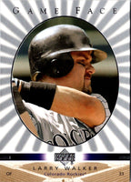 2003 Upper Deck Game Face Larry Walker #38