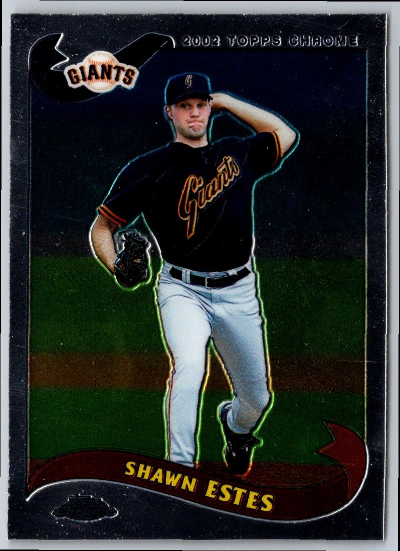 2002 Topps Chrome Shawn Estes