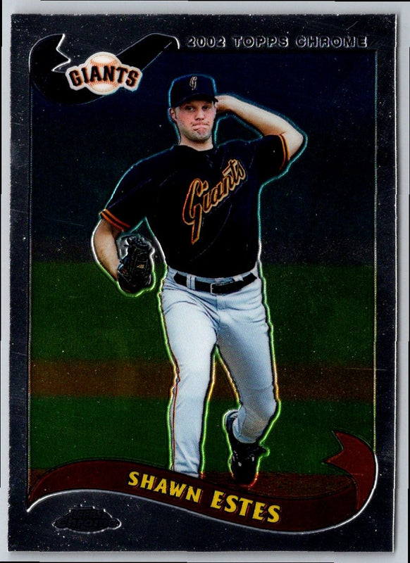 2002 Topps Chrome Shawn Estes #167