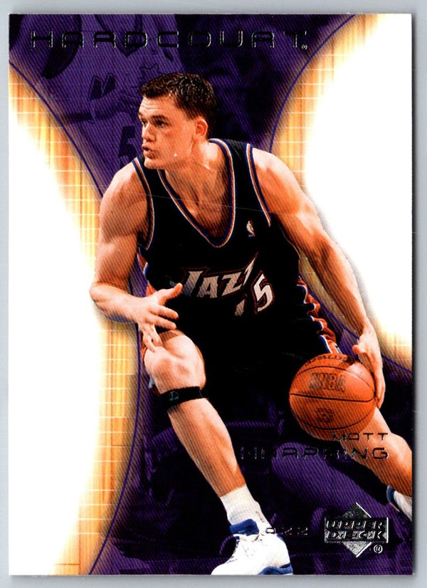 2003 Upper Deck Hardcourt Matt Harpring #85