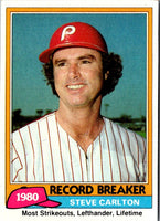 1981 Topps Steve Carlton #202
