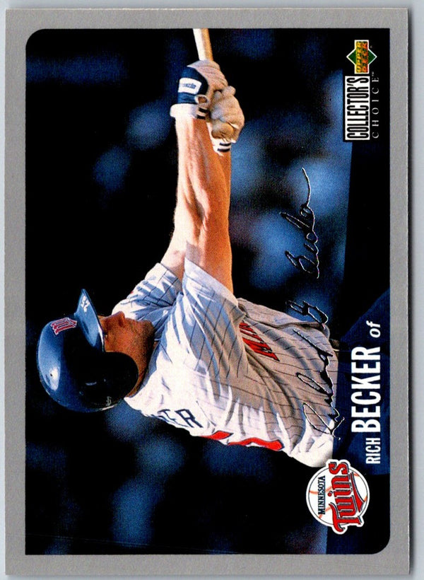 1996 Collector's Choice Rich Becker #608