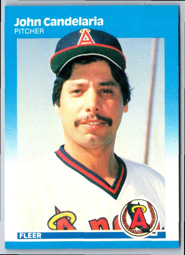 1987 Fleer John Candelaria #75
