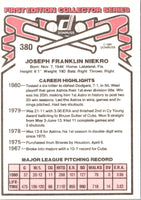 1981 Donruss Joe Niekro #380