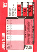 1989 Fleer Armon Gilliam