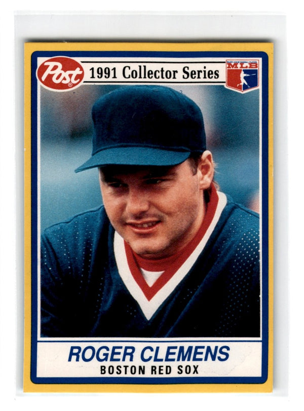 1991 Post Cereal Roger Clemens #12
