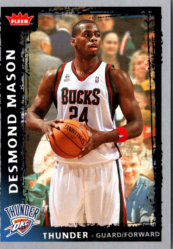 2008 Fleer Desmond Mason #200