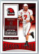 2016 Panini Contenders Draft Picks Ben Roethlisberger