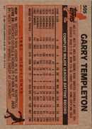 1983 Topps Garry Templeton