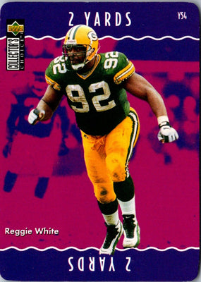 1996 Collector's Choice Update You Make The Play Reggie White #Y54