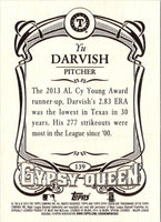 2014 Topps Gypsy Queen Yu Darvish #139