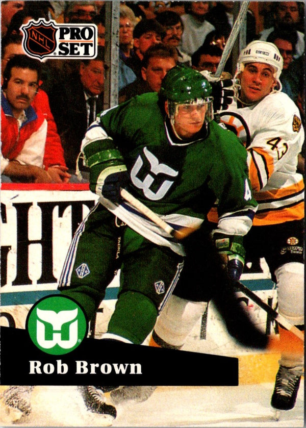 1991 Pro Set Rob Brown #80