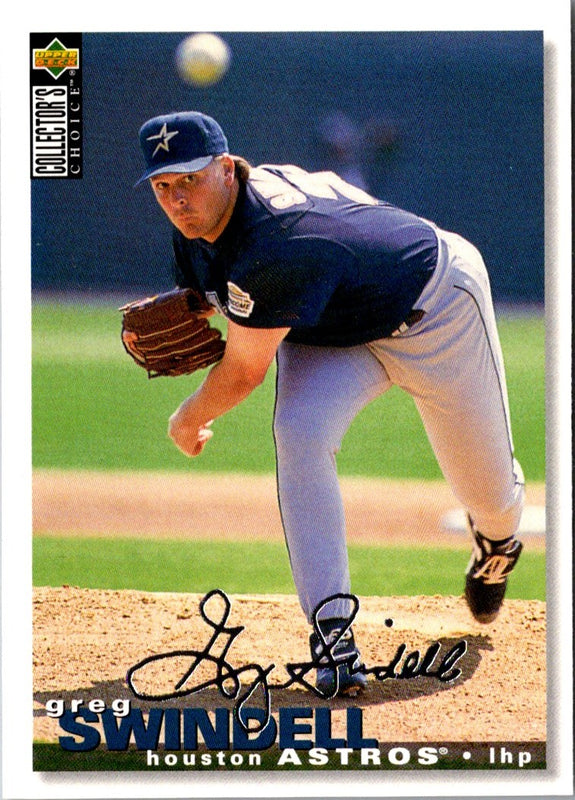 1995 Collector's Choice Greg Swindell #119