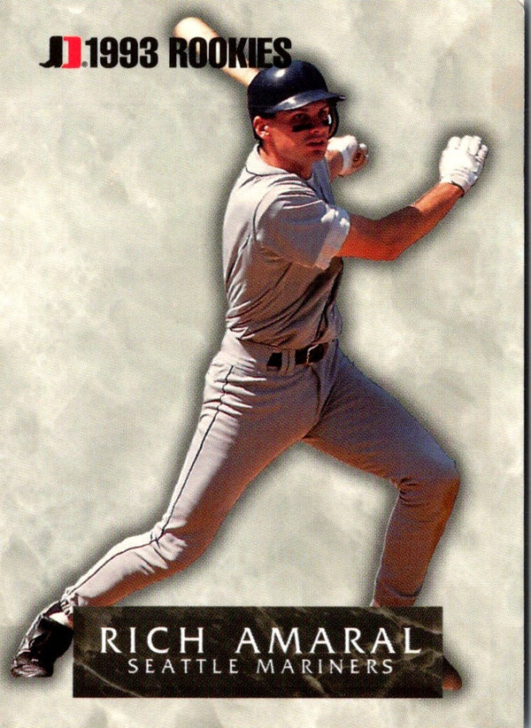 1993 Jimmy Dean Rookies Rich Amaral #1