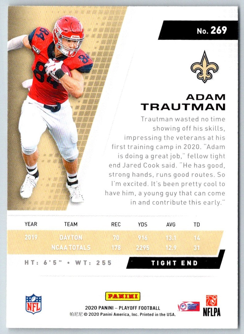 2020 Playoff Adam Trautman