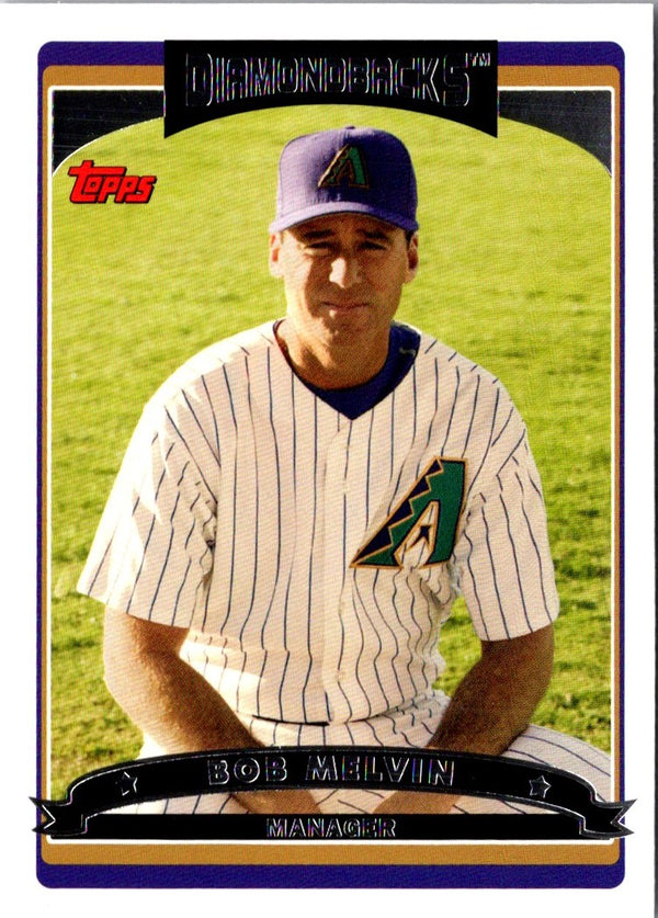 2006 Topps Bob Melvin #266