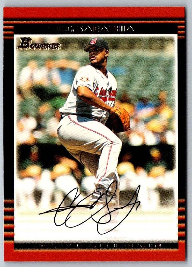 2002 Bowman CC Sabathia