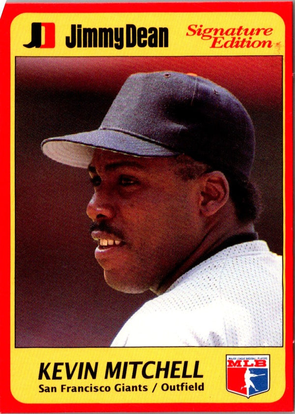 1991 Jimmy Dean Kevin Mitchell #13
