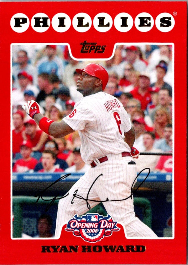 2007 Topps Co-Signers Ryan Howard/Jimmy Rollins #1B