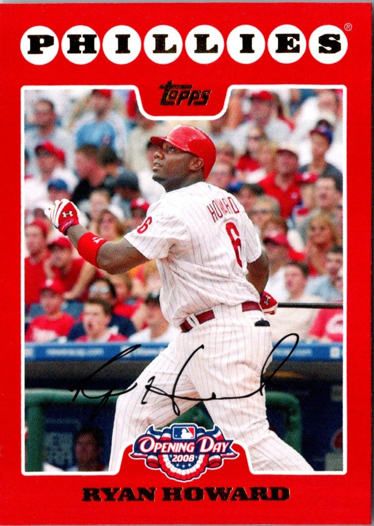 2007 Topps Co-Signers Ryan Howard/Jimmy Rollins